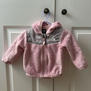 The North Face Pink Fleece Jacket 6-12 months